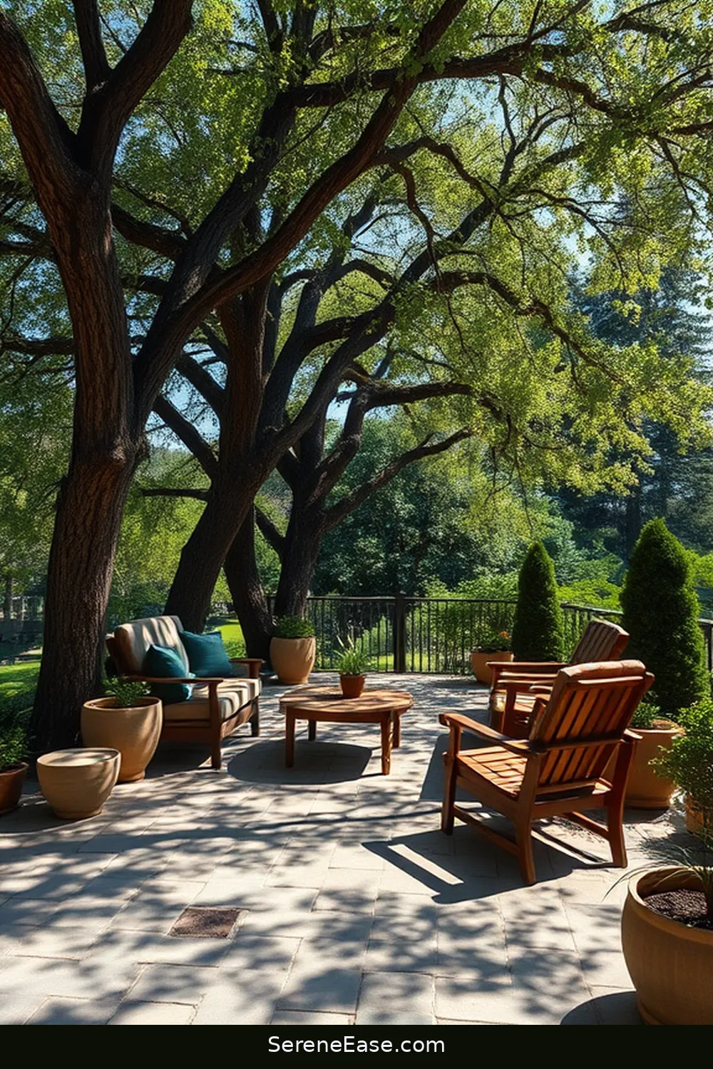 Create a Rustic Outdoor Patio in Black and White Style 2 Choosing the Right Location for Your Patio for Create a Rustic Outdoor Patio in Black and White Style