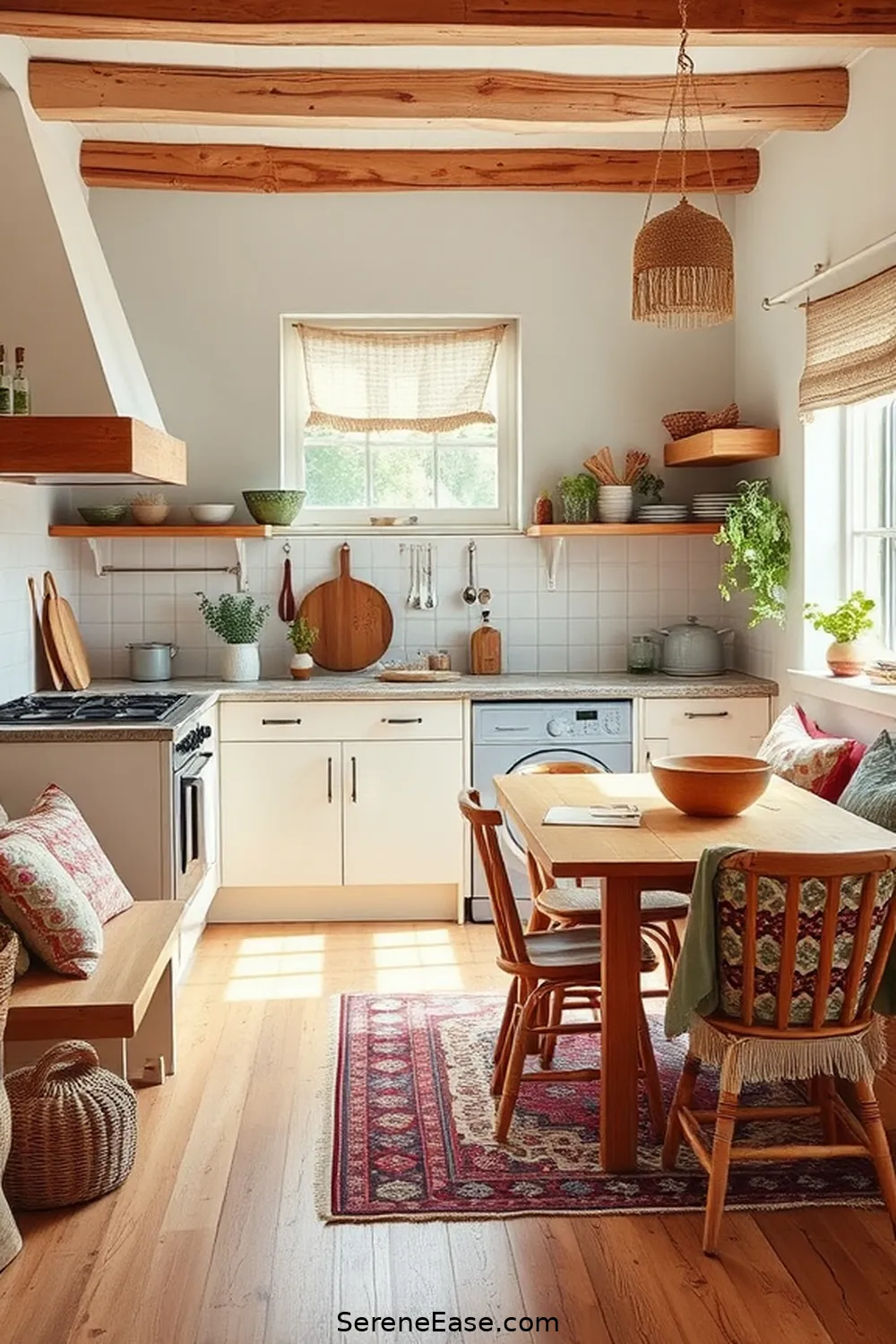 Creating a Bohemian Kitchen With Pastels in Your Style 7 Creating Functional Spaces for Cooking and Gathering for Creating a Bohemian Kitchen With Pastels in Your Style