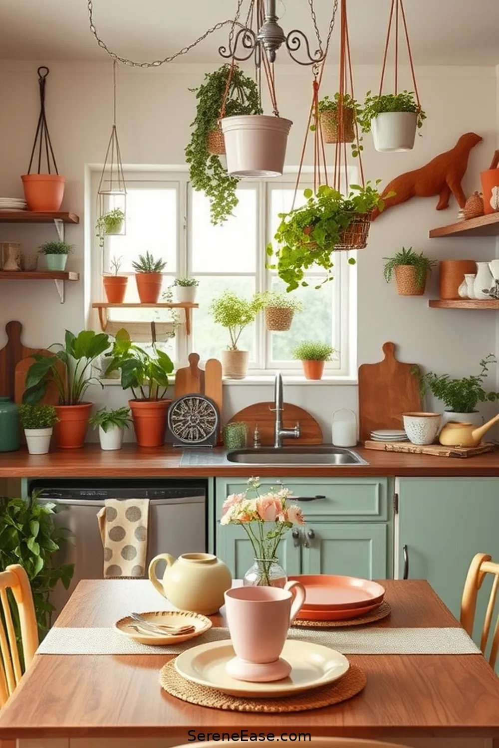 Creating a Bohemian Kitchen With Pastels in Your Style 6 Personalizing With Eclectic Decor for Creating a Bohemian Kitchen With Pastels in Your Style