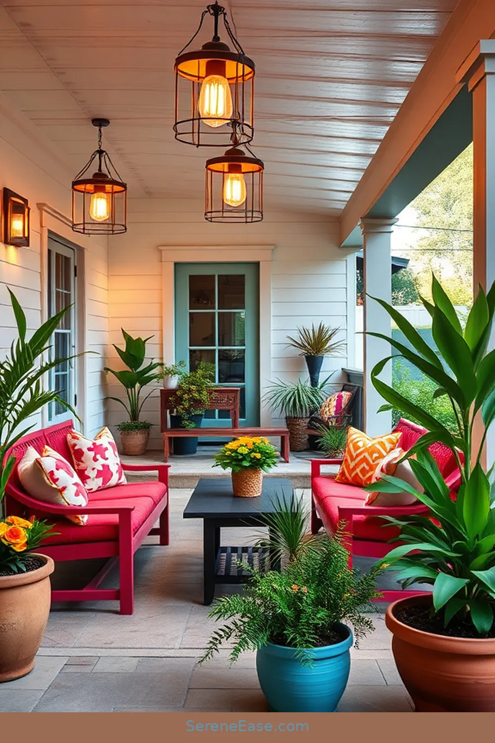 Design a Bold and Bright Outdoor Patio in Modern Farmhouse Style 6 Invest in Statement Lighting Fixtures for Design a Bold and Bright Outdoor Patio in Modern Farmhouse Style