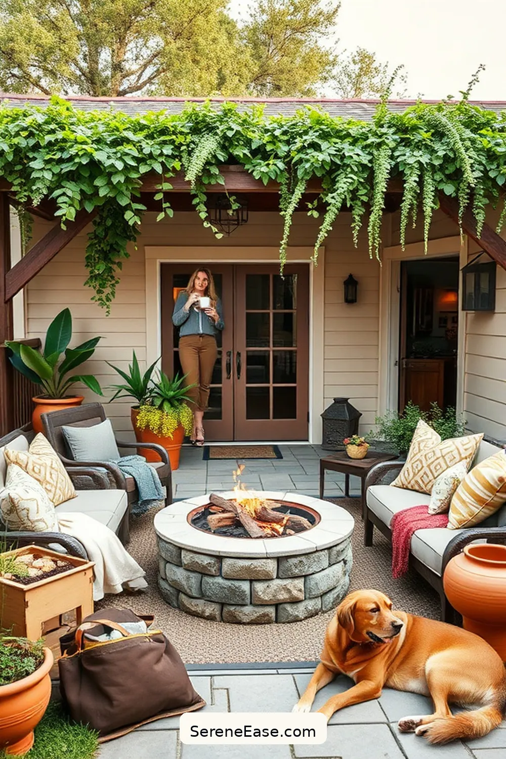 Designing Your Outdoor Patio With Earth Tones in Modern Farmhouse Style 4 Choosing the Right Color Palette for Designing Your Outdoor Patio With Earth Tones in Modern Farmhouse Style