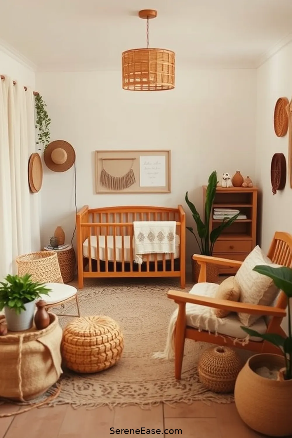 Designing a Cozy Nursery With Earth Tones in Modern Farmhouse Style 4 Incorporating Natural Materials for a Rustic Touch for Designing a Cozy Nursery With Earth Tones in Modern Farmhouse Style