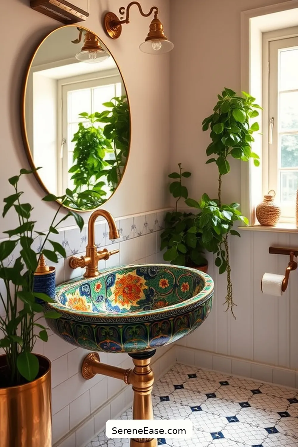 Embrace Bold and Bright Style in Your Modern Farmhouse Bathroom 11 Unique Sink and Fixture Choices for Embrace Bold and Bright Style in Your Modern Farmhouse Bathroom