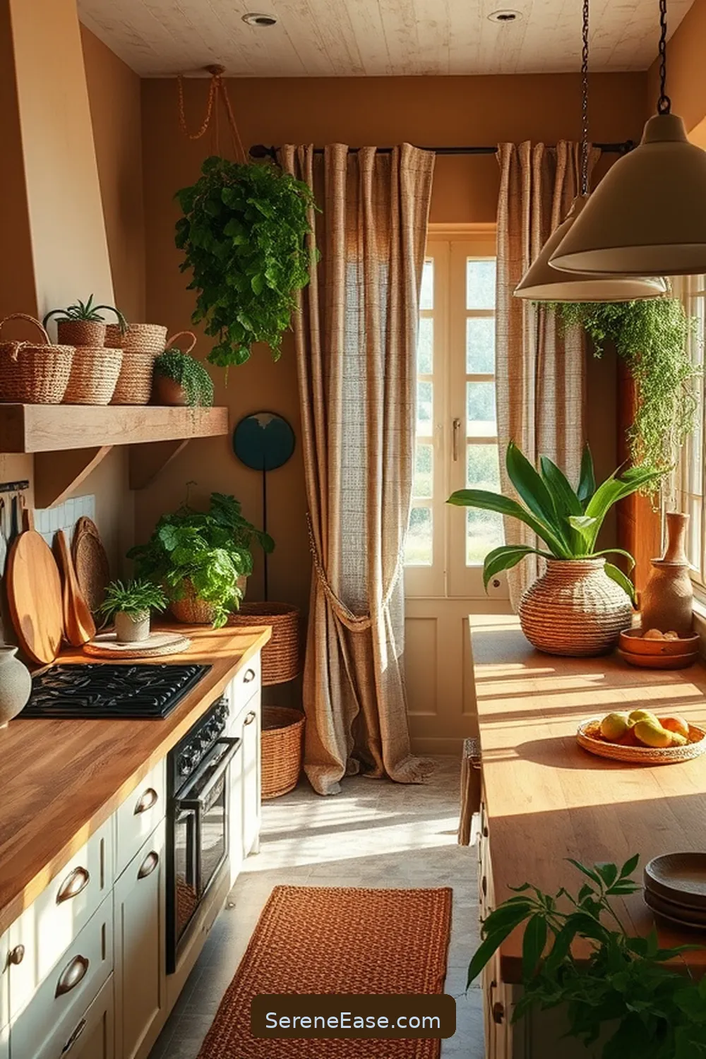 Embrace Neutral Tones in Your Bohemian Style Kitchen 7 Incorporating Natural Elements for Embrace Neutral Tones in Your Bohemian Style Kitchen