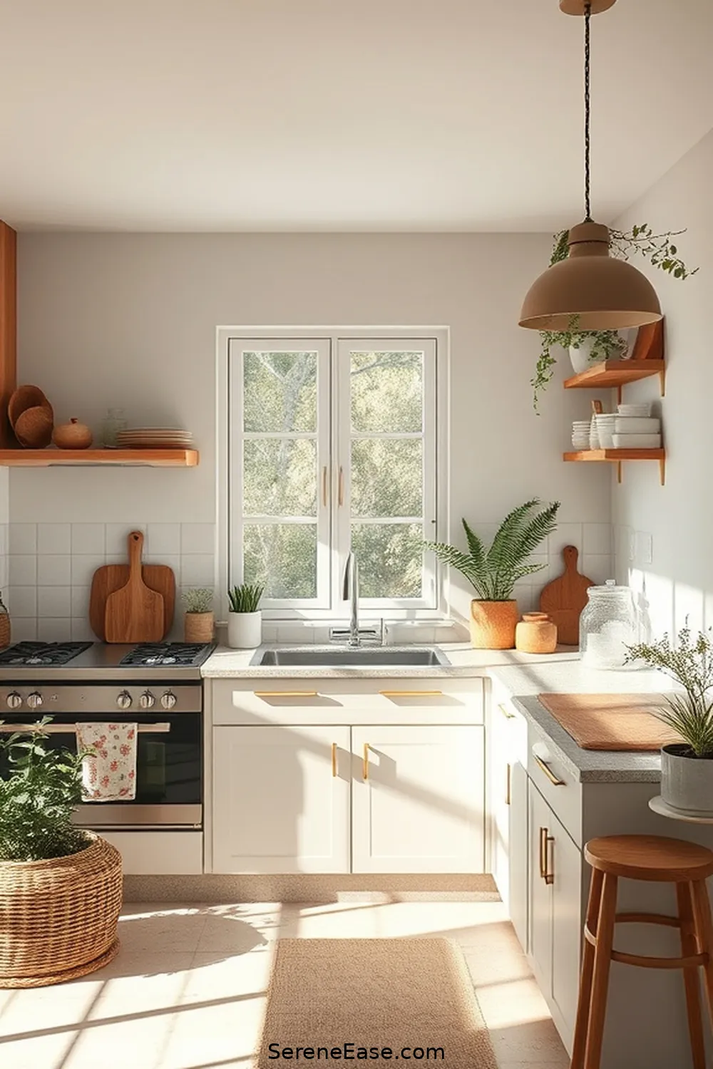 Embrace Neutral Tones in Your Bohemian Style Kitchen 9 The Role of Lighting in Neutral Spaces for Embrace Neutral Tones in Your Bohemian Style Kitchen