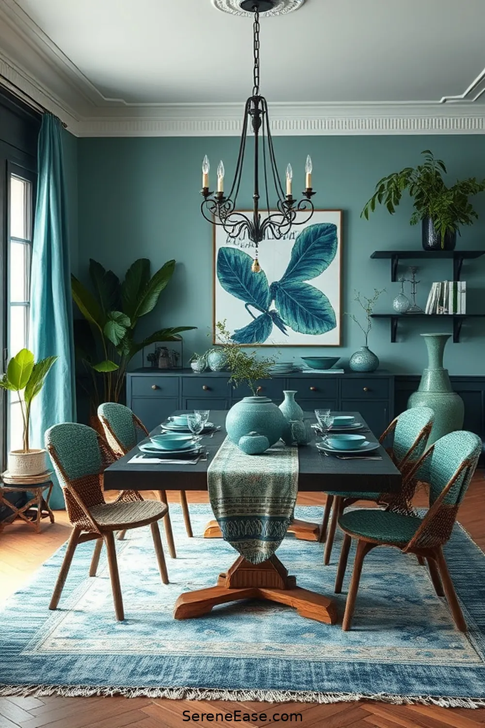 How to Achieve Monochromatic Bohemian Style in Your Dining Room 2 Choosing Your Monochromatic Color Palette for How to Achieve Monochromatic Bohemian Style in Your Dining Room