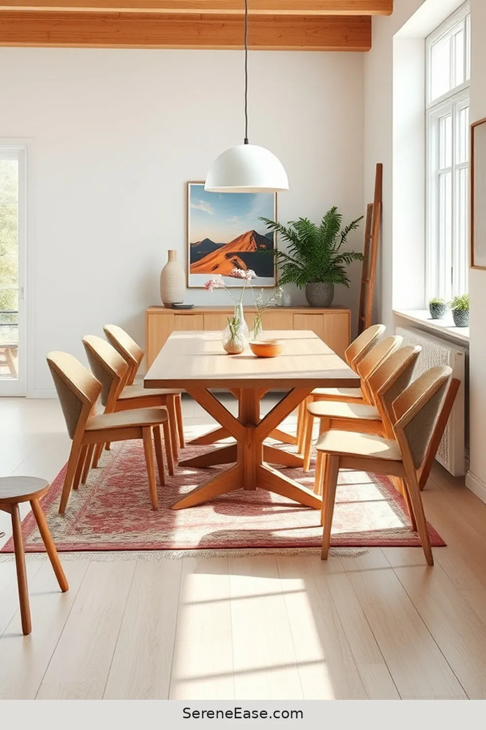 How to Achieve a Bold and Bright Scandinavian Dining Room Style 4 Choose Functional and Stylish Furniture for How to Achieve a Bold and Bright Scandinavian Dining Room Style