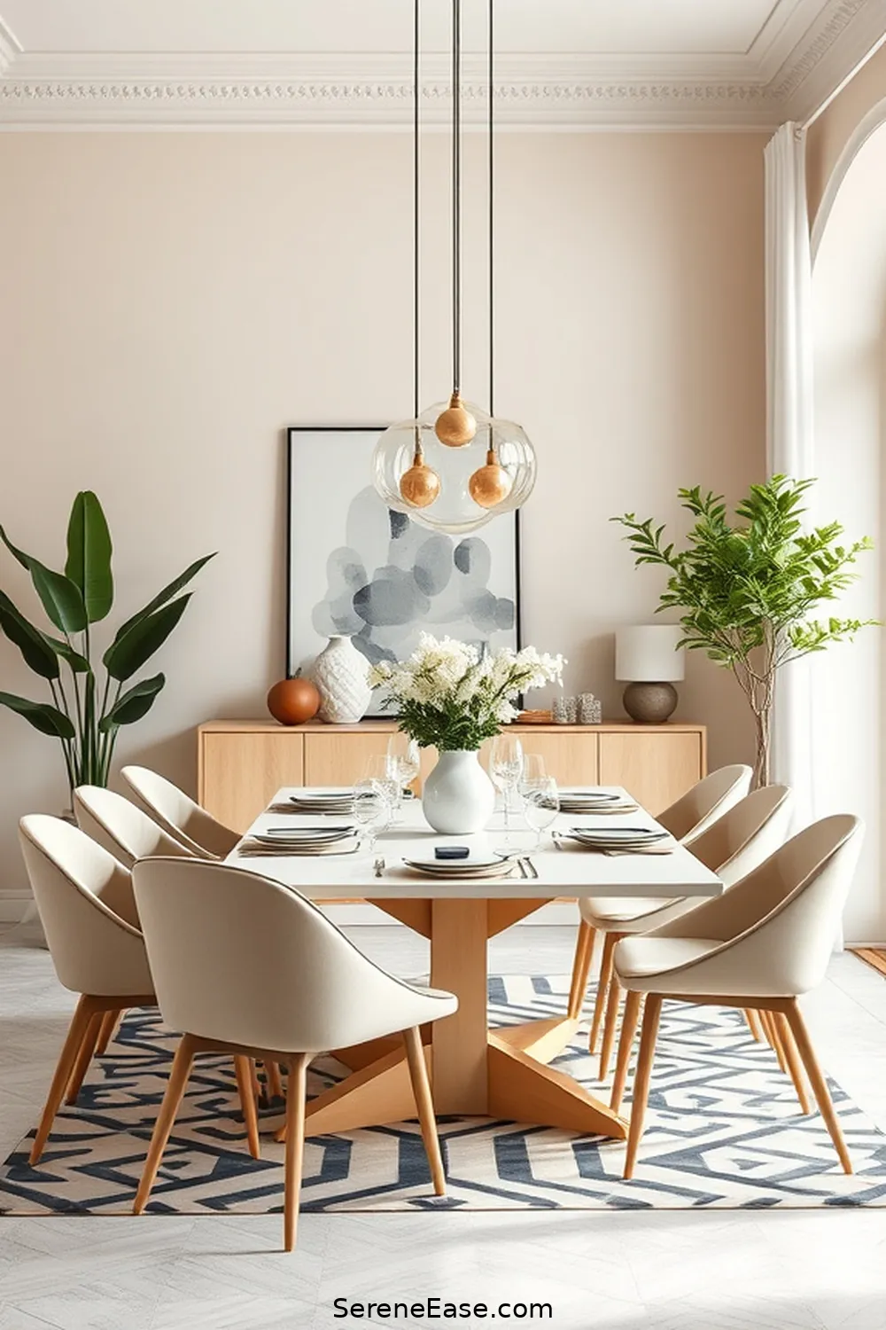 How to Achieve a Bold and Bright Scandinavian Dining Room Style 7 Focus on Minimalist Decor for How to Achieve a Bold and Bright Scandinavian Dining Room Style