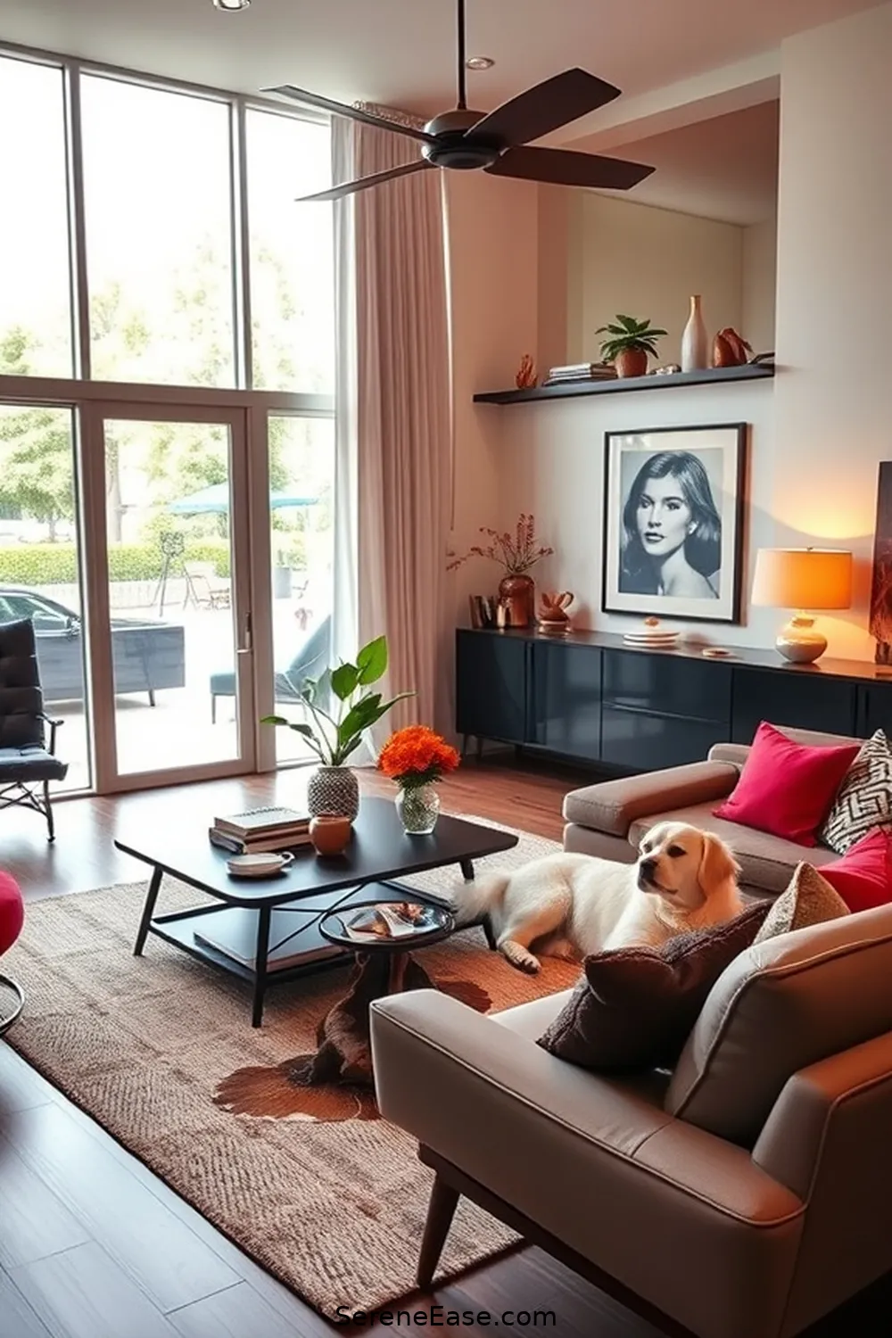 How to Achieve a Monochromatic Living Room in Mid-Century Modern Style 14 Personalizing Your Space With Accessories for How to Achieve a Monochromatic Living Room in Mid-Century Modern Style
