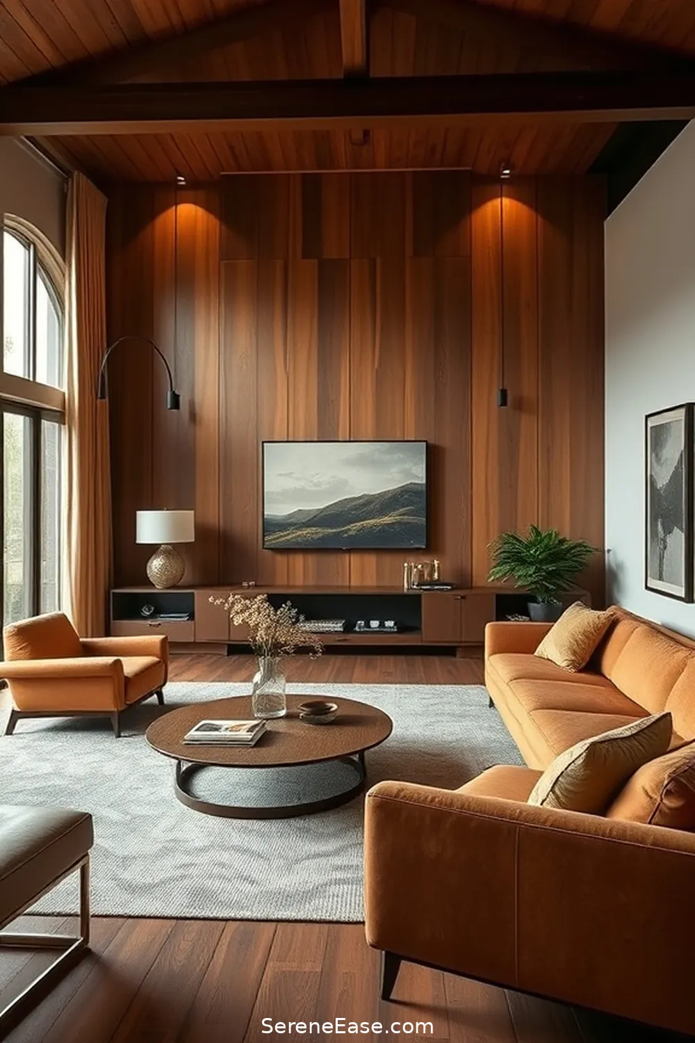 How to Achieve a Monochromatic Living Room in Mid-Century Modern Style 4 Selecting Key Furniture Pieces for How to Achieve a Monochromatic Living Room in Mid-Century Modern Style