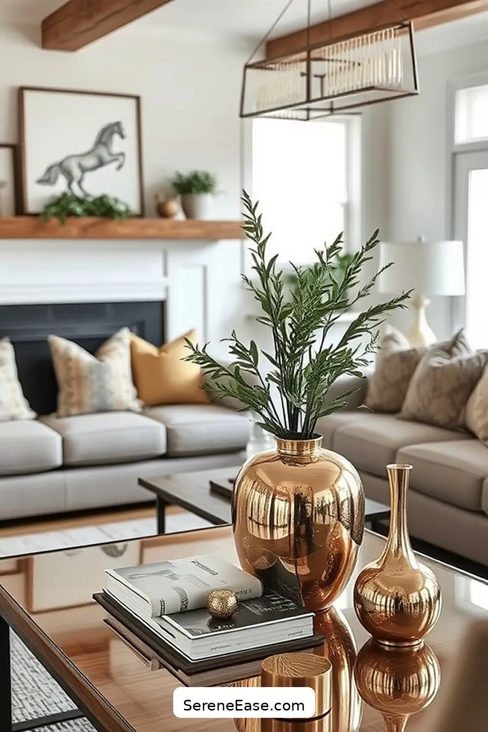 How to Add Metallic Accents in Your Modern Farmhouse Living Room Style 14 Maintenance Tips for Metallic Accents for How to Add Metallic Accents in Your Modern Farmhouse Living Room Style