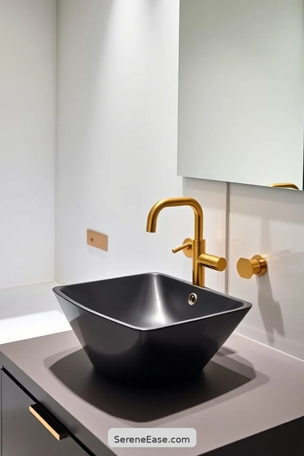 How to Add Metallic Accents in a Minimalist Bathroom Style 3 Statement Fixtures: Sinks and Faucets for How to Add Metallic Accents in a Minimalist Bathroom Style