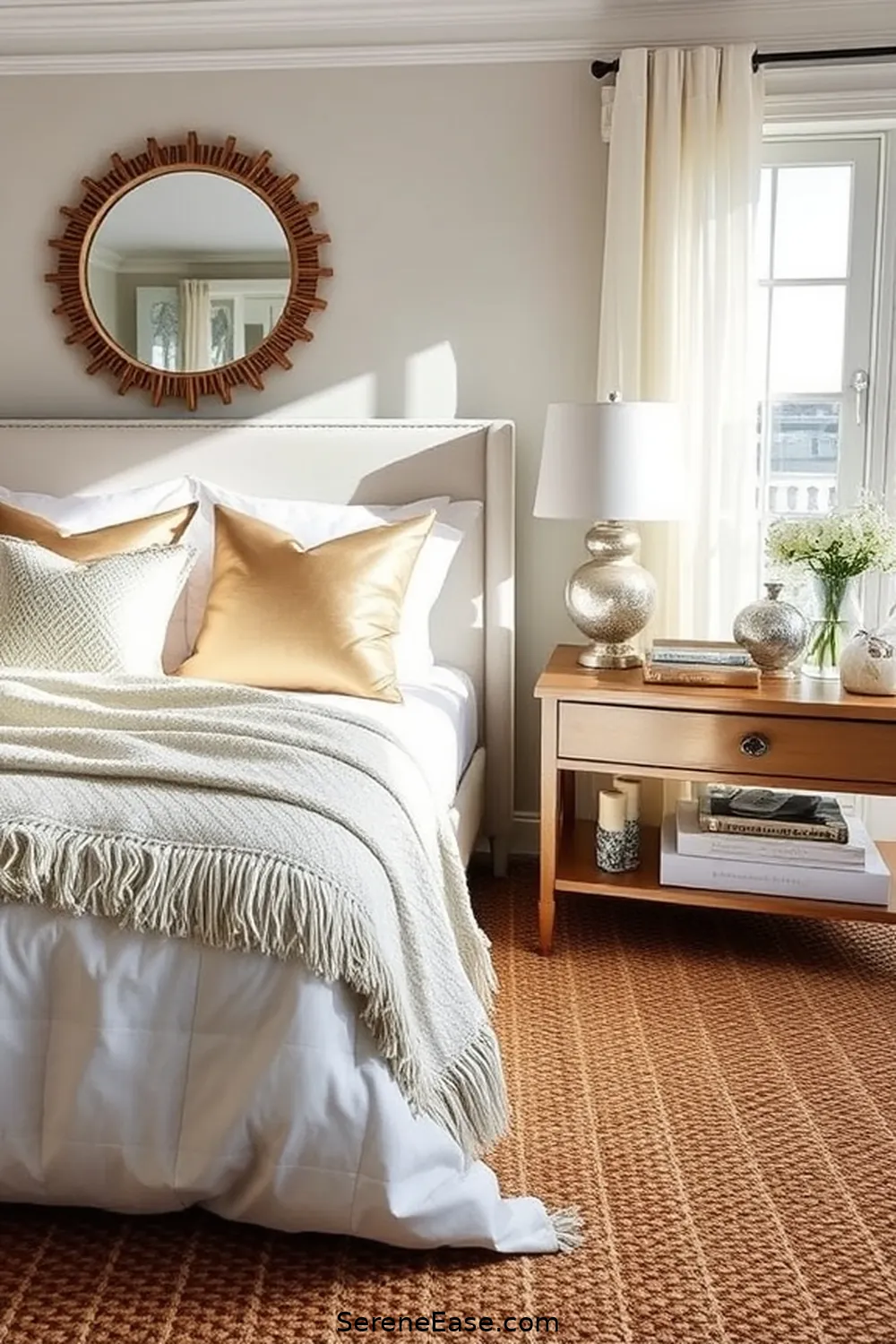 How to Add Metallic Accents to Your Coastal Style Bedroom 10 Layering Textures for a Balanced Look for How to Add Metallic Accents to Your Coastal Style Bedroom