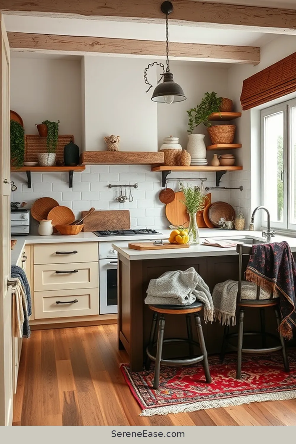 How to Blend Monochromatic Colors With Bohemian Style in Your Kitchen 9 Creating a Functional Layout for How to Blend Monochromatic Colors With Bohemian Style in Your Kitchen