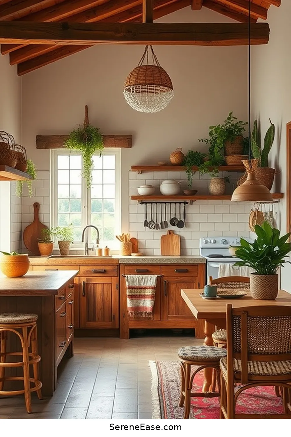 How to Blend Monochromatic Colors With Bohemian Style in Your Kitchen 7 Selecting Furniture and Fixtures for How to Blend Monochromatic Colors With Bohemian Style in Your Kitchen
