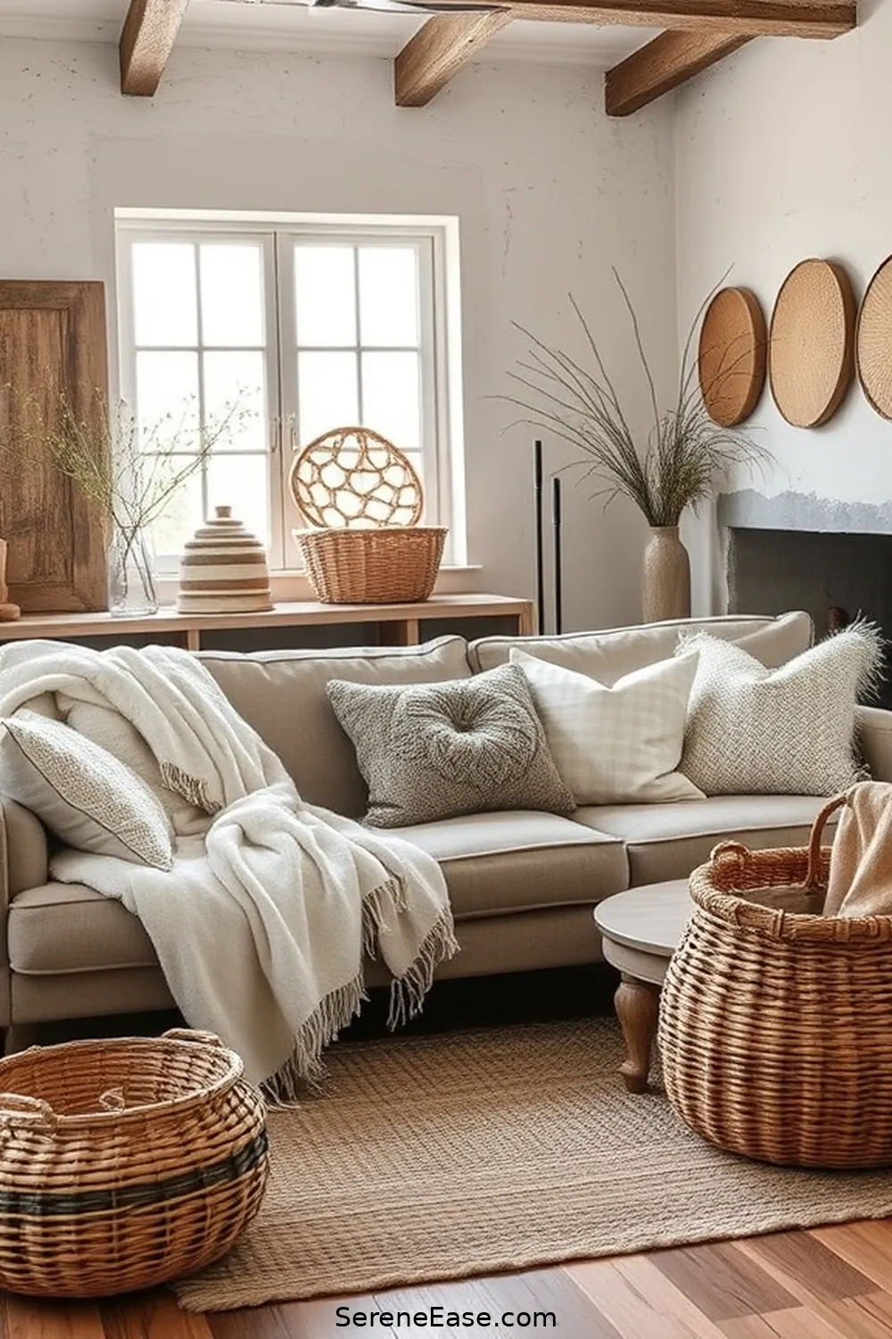 Incorporating Textures to Enhance Monochromatic Hues for How to Blend Monochromatic Colors With Rustic Living Room Style