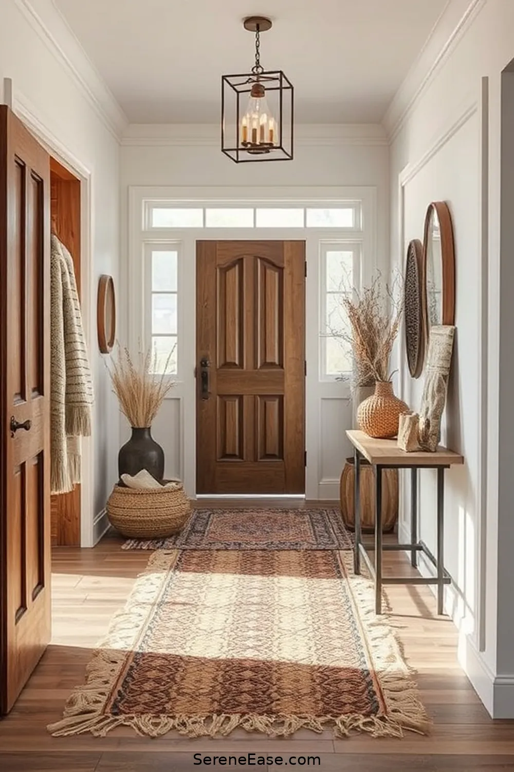 How to Blend Neutral Tones and Rustic Style in Your Entryway 5 Adding Textures for Depth for How to Blend Neutral Tones and Rustic Style in Your Entryway