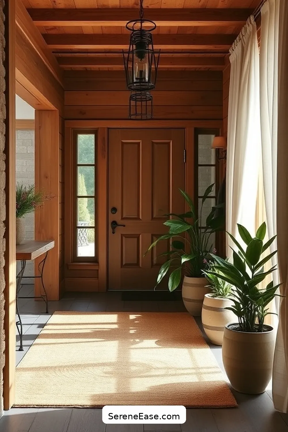 How to Blend Neutral Tones and Rustic Style in Your Entryway 3 Incorporating Natural Materials for How to Blend Neutral Tones and Rustic Style in Your Entryway