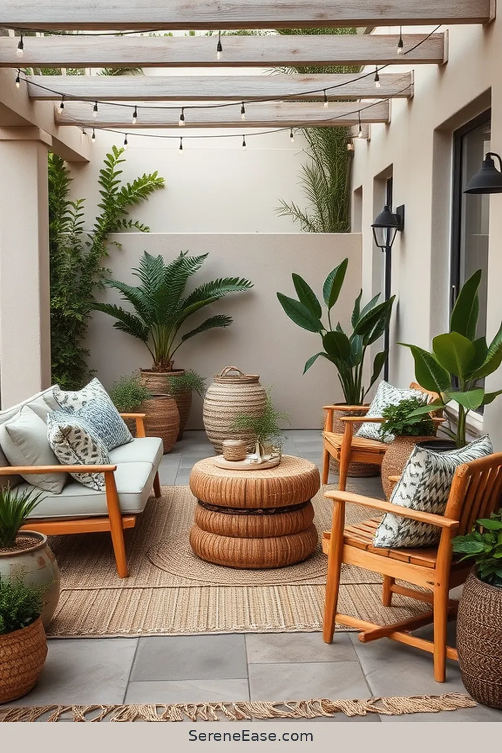 Choosing a Neutral Color Palette for How to Create a Bohemian Outdoor Patio With Neutral Tones
