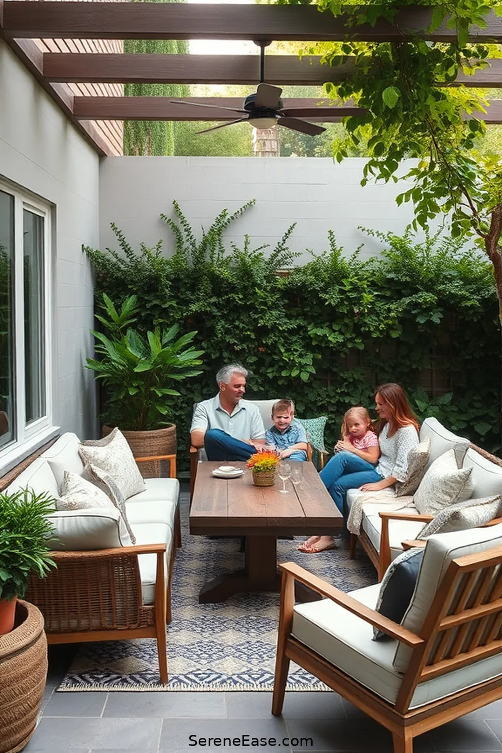 Designing a Functional Layout for How to Create a Bohemian Outdoor Patio With Neutral Tones