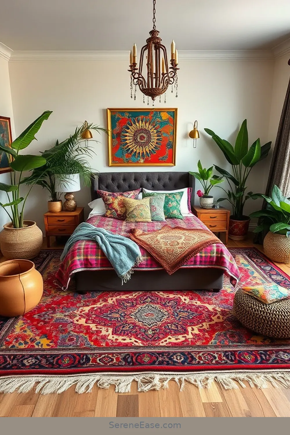How to Create a Bold Bright Bohemian Bedroom Style 11 Selecting Unique Area Rugs for How to Create a Bold Bright Bohemian Bedroom Style