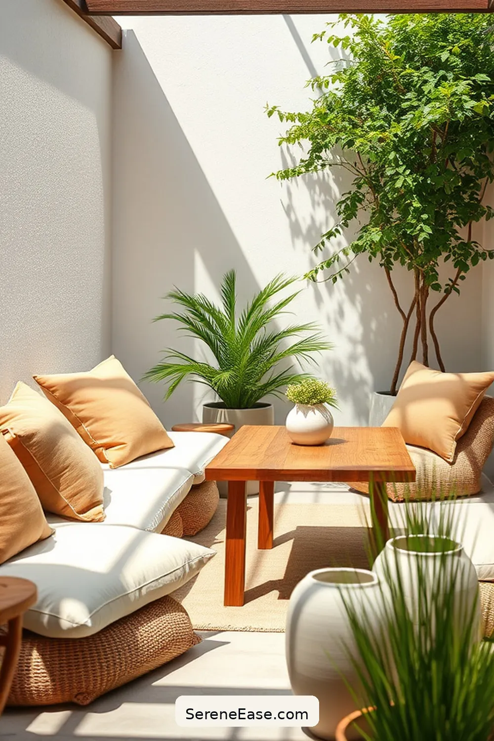 How to Create a Minimalist Outdoor Patio in Earth Tones 10 Accessorizing With Minimal Decor for How to Create a Minimalist Outdoor Patio in Earth Tones