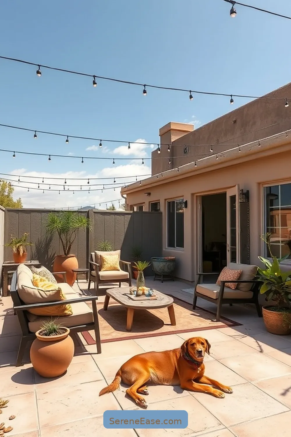 How to Create a Minimalist Outdoor Patio in Earth Tones 11 Emphasizing Open Space for How to Create a Minimalist Outdoor Patio in Earth Tones