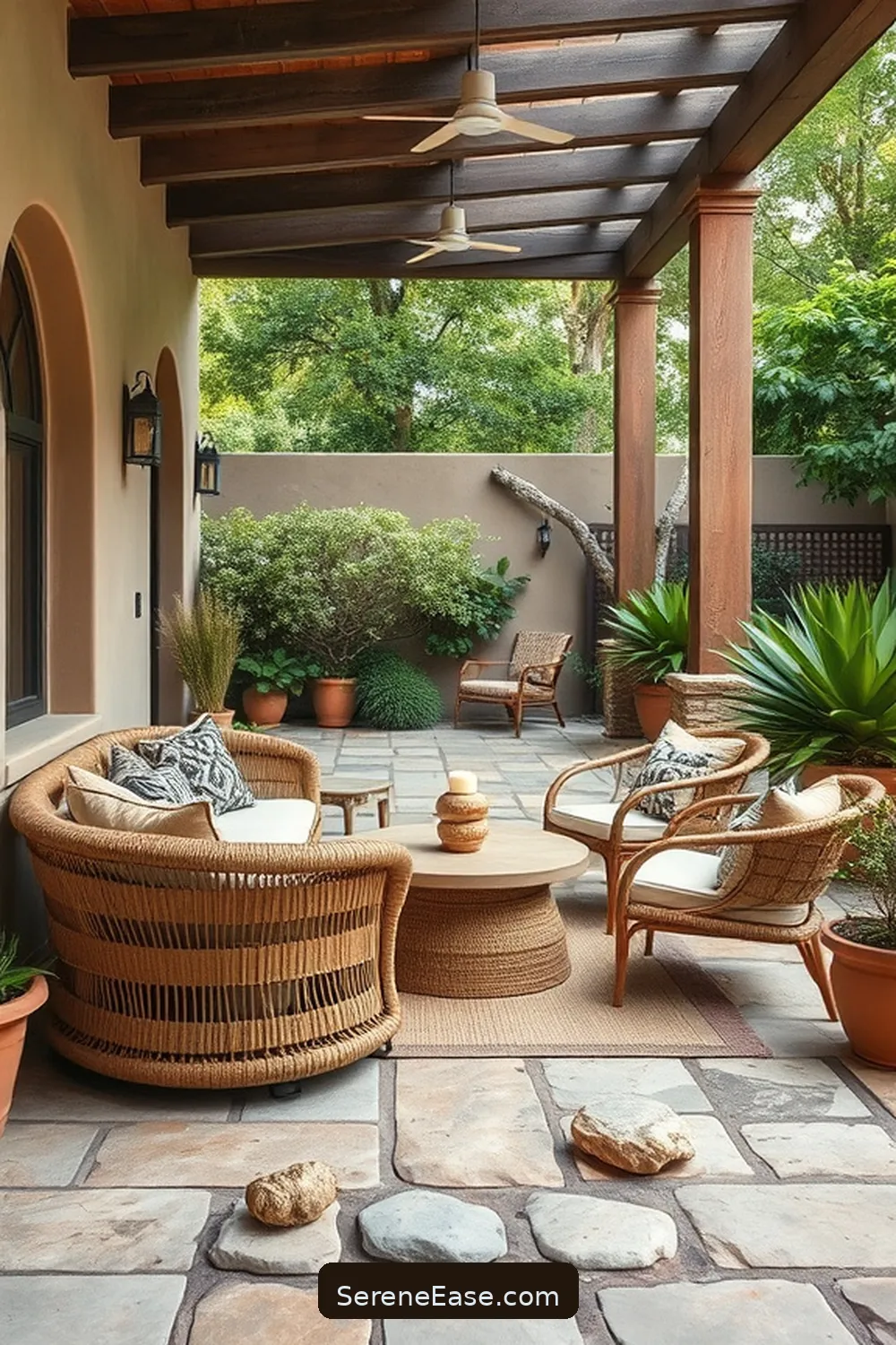 How to Create a Minimalist Outdoor Patio in Earth Tones 6 Incorporating Natural Textures for How to Create a Minimalist Outdoor Patio in Earth Tones