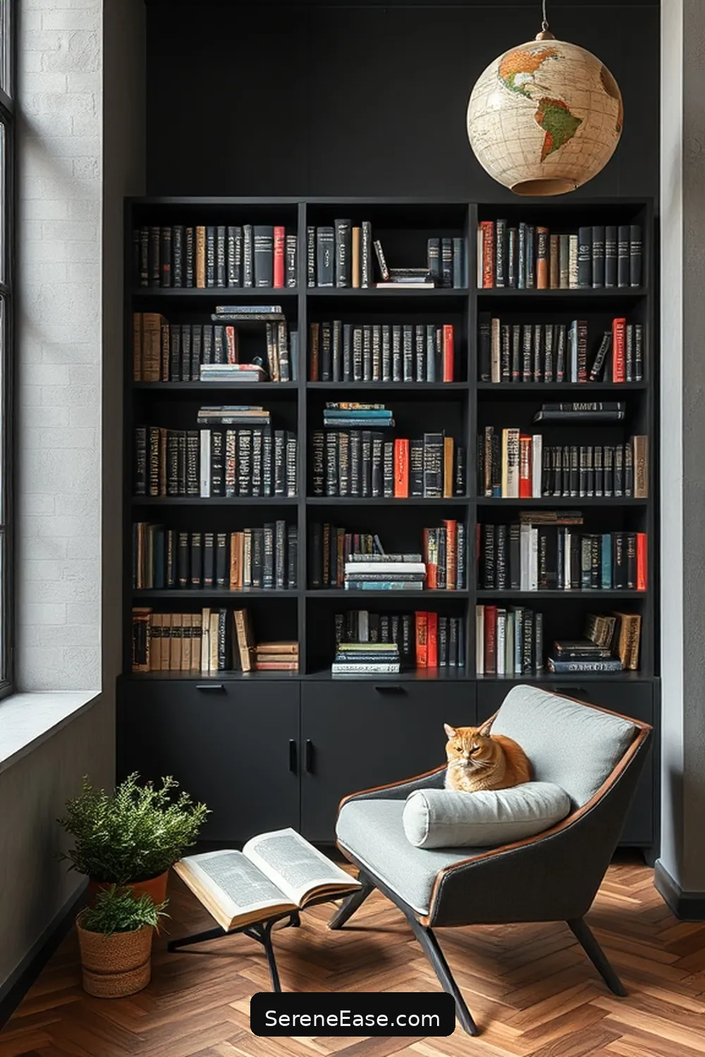 How to Create a Monochromatic Library in Industrial Style 2 Choosing the Right Color Palette for How to Create a Monochromatic Library in Industrial Style