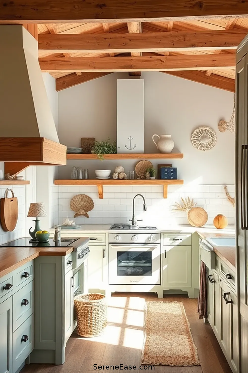 How to Incorporate Earth Tones in Coastal Kitchen Style 6 Adding Nautical-Inspired Decor for How to Incorporate Earth Tones in Coastal Kitchen Style