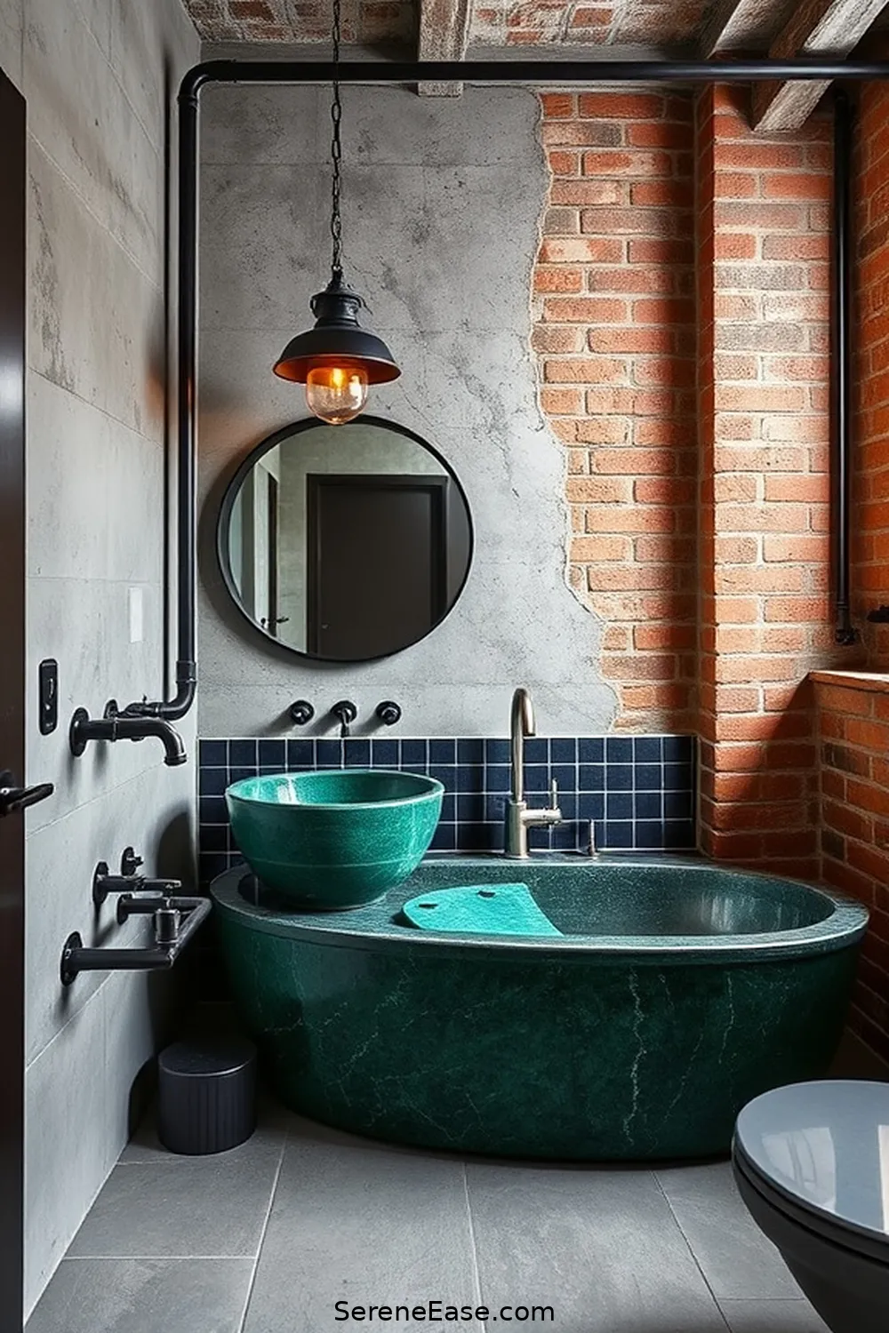 How to Incorporate Jewel Tones in Your Industrial Style Bathroom 10 Mixing Jewel Tones With Industrial Materials for How to Incorporate Jewel Tones in Your Industrial Style Bathroom