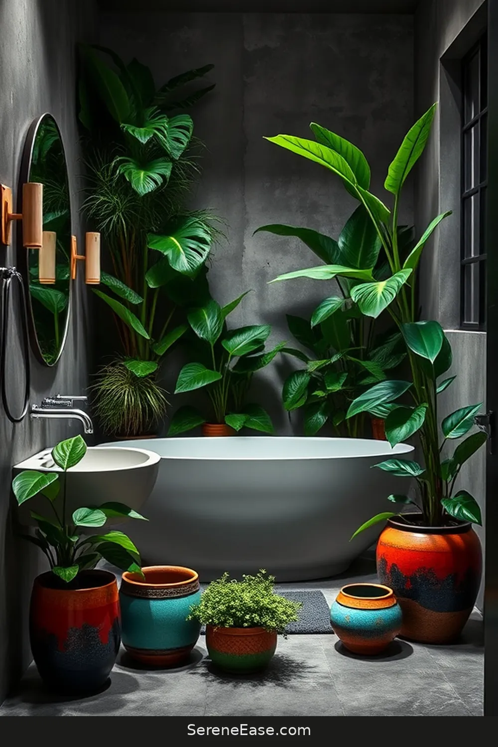 How to Incorporate Jewel Tones in Your Industrial Style Bathroom 9 Plants and Greenery to Complement Jewel Tones for How to Incorporate Jewel Tones in Your Industrial Style Bathroom