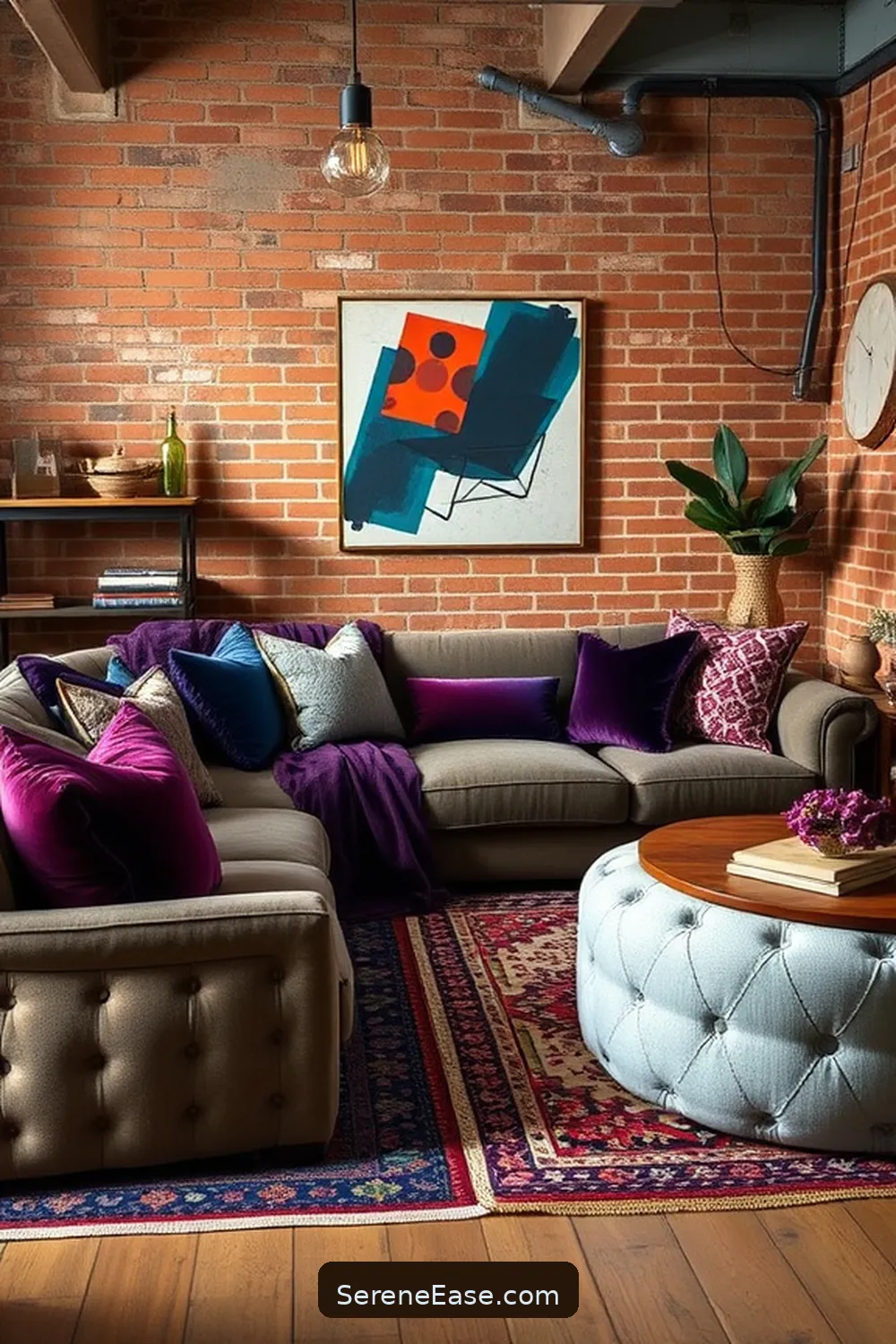 How to Incorporate Jewel Tones in Your Industrial Style Living Room 4 Textiles and Accessories to Enhance Your Color Palette for How to Incorporate Jewel Tones in Your Industrial Style Living Room