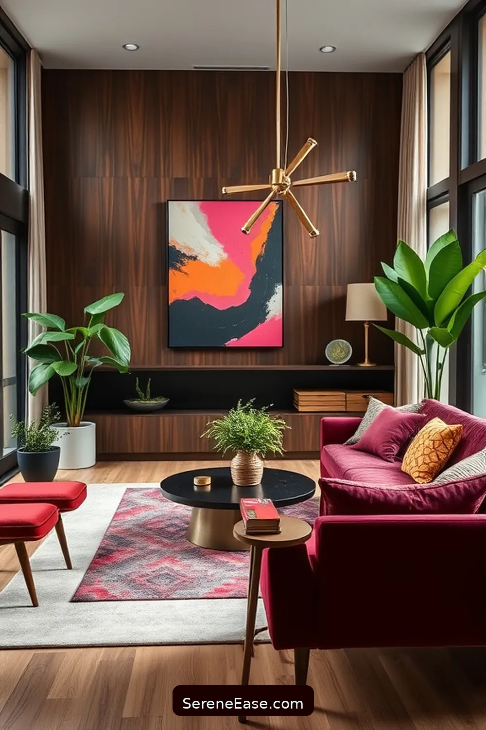 How to Incorporate Jewel Tones in Your Mid Century Modern Living Room Style 15 Balancing Jewel Tones With Mid-Century Lines for How to Incorporate Jewel Tones in Your Mid Century Modern Living Room Style