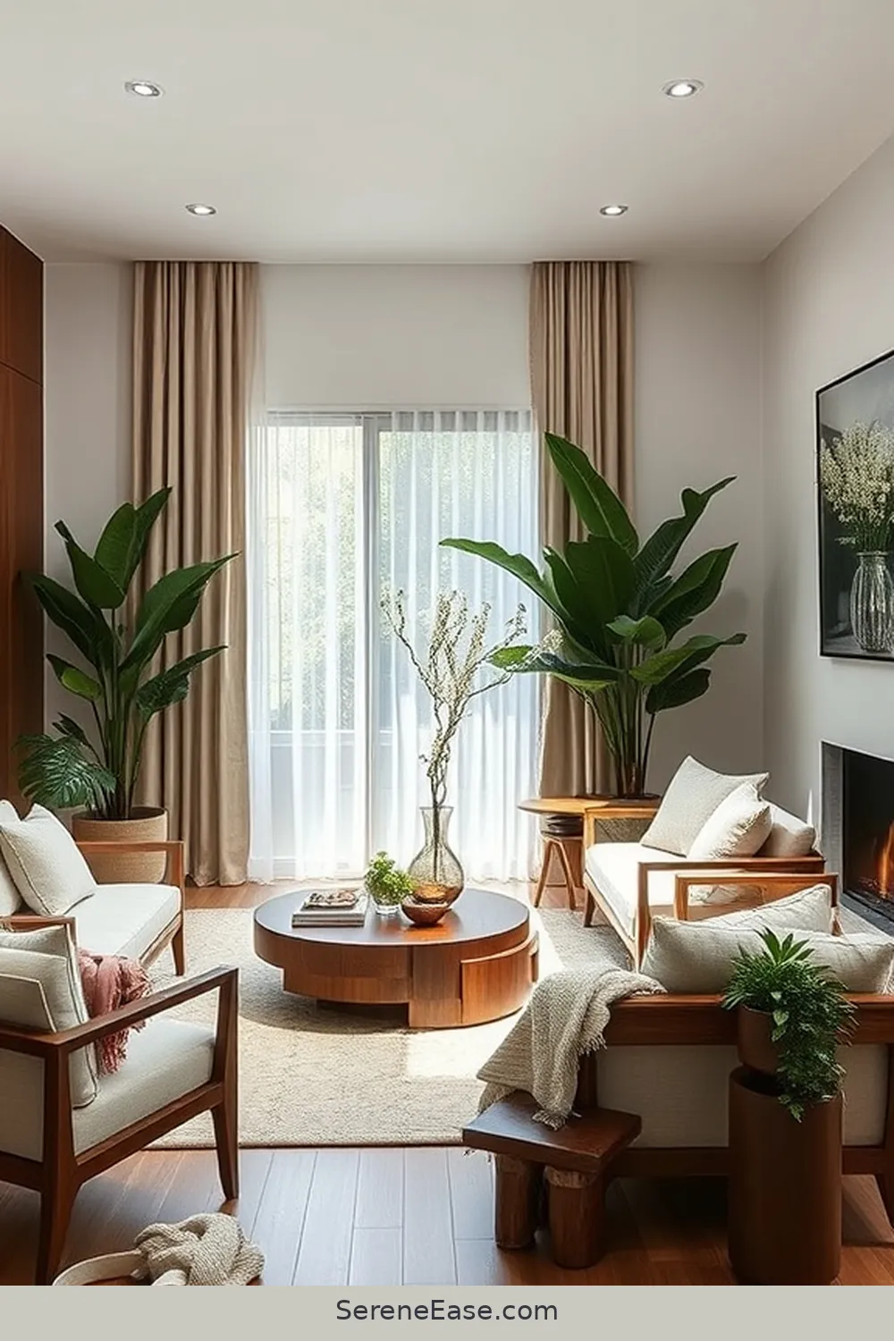 How to Incorporate Metallic Accents in a Minimalist Living Room Style 9 Combining Metallics With Natural Materials for How to Incorporate Metallic Accents in a Minimalist Living Room Style