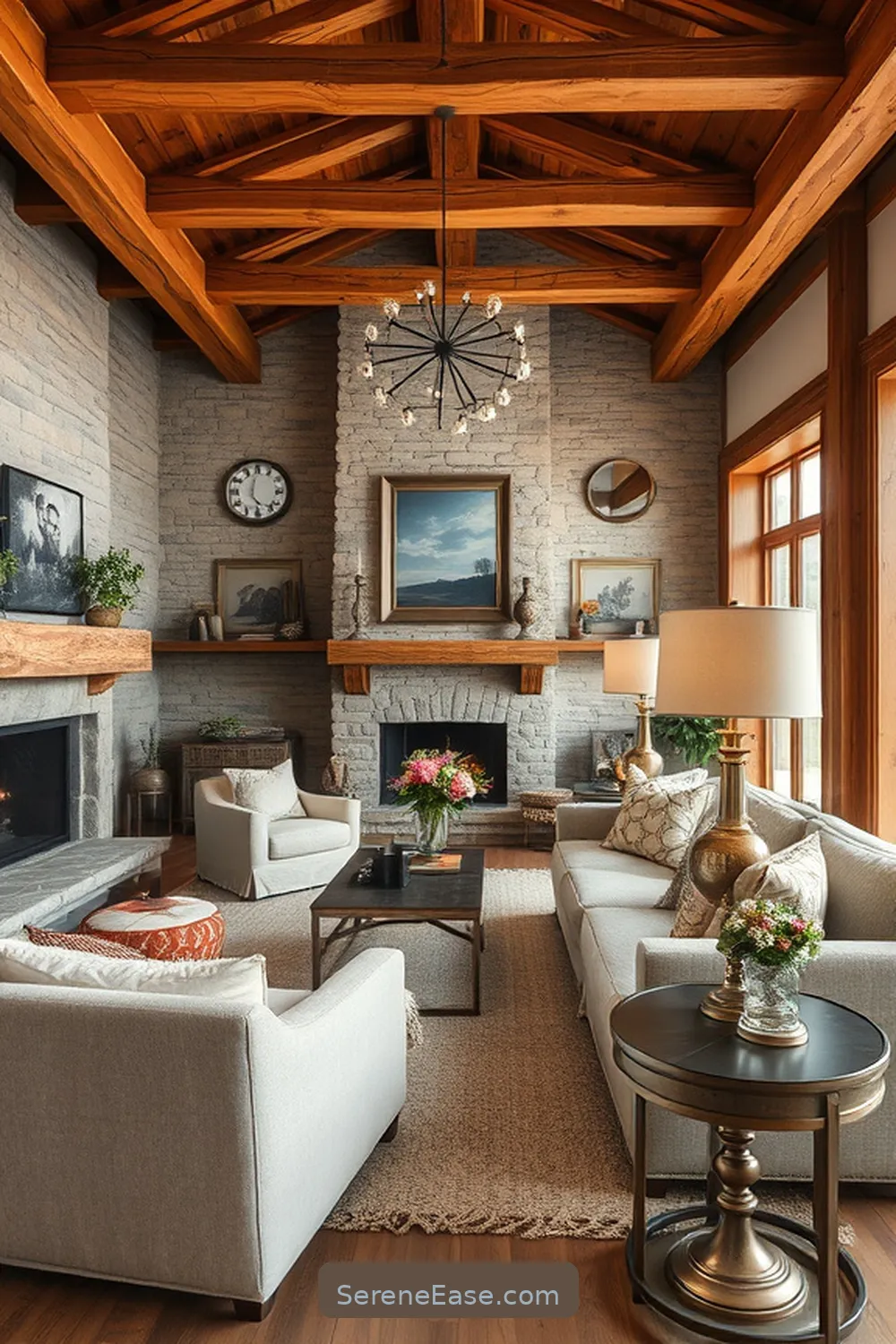 How to Incorporate Metallic Accents in a Rustic Living Room Style 7 Balancing Metallics With Natural Textures for How to Incorporate Metallic Accents in a Rustic Living Room Style