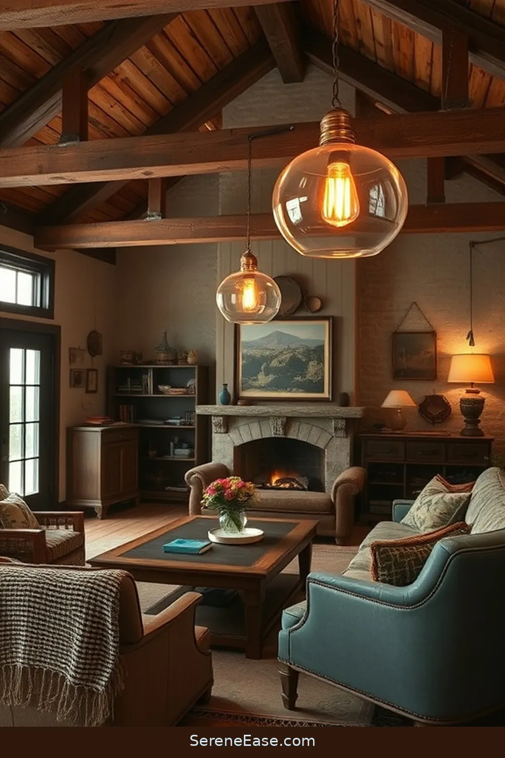 How to Incorporate Metallic Accents in a Rustic Living Room Style 3 Incorporating Metallic Lighting Fixtures for How to Incorporate Metallic Accents in a Rustic Living Room Style