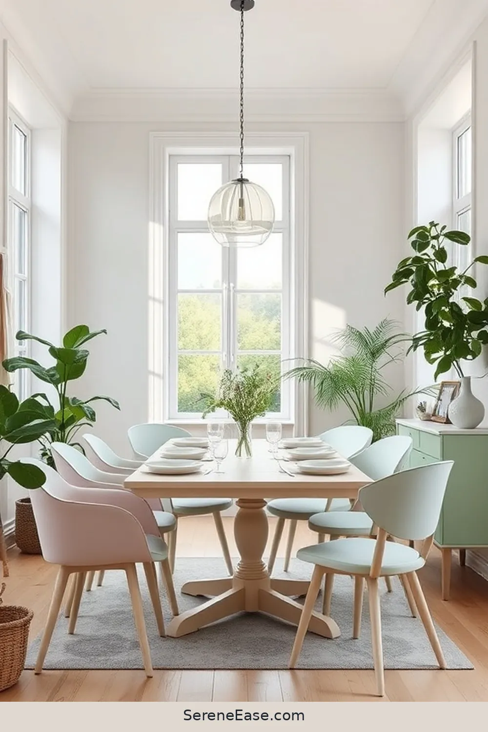 How to Incorporate Pastels in Your Scandinavian Style Dining Room 3 Incorporate Pastel Accents in Furniture for How to Incorporate Pastels in Your Scandinavian Style Dining Room