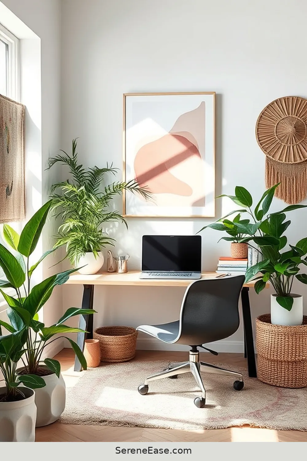 How to Infuse Pastels Into Bohemian Home Office Decor 6 Using Pastel Artwork and Wall Decor for How to Infuse Pastels Into Bohemian Home Office Decor