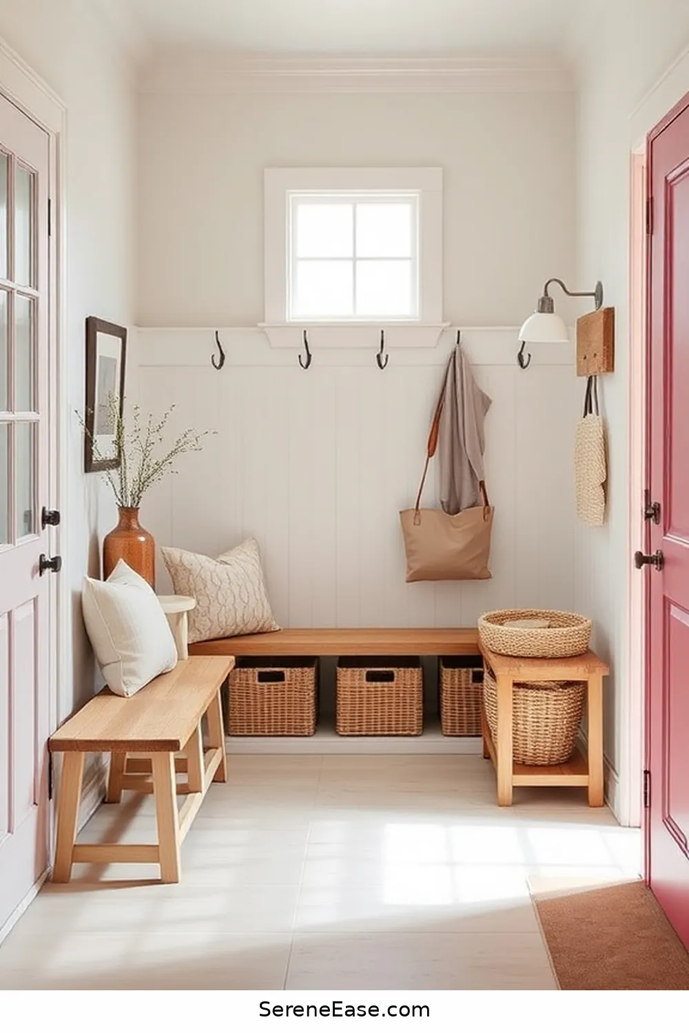 How to Style Your Entryway With Pastels and Modern Farmhouse Style? 8 Creating Functional Storage Solutions for How to Style Your Entryway With Pastels and Modern Farmhouse Style?