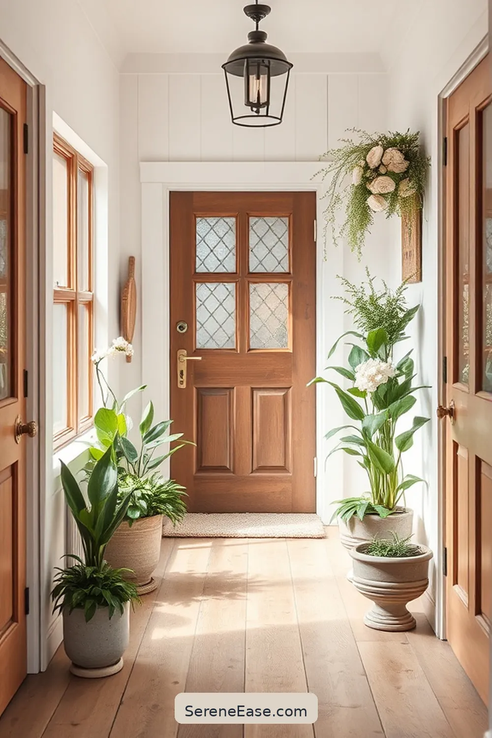How to Style Your Entryway With Pastels and Modern Farmhouse Style? 10 Incorporating Greenery and Natural Elements for How to Style Your Entryway With Pastels and Modern Farmhouse Style?