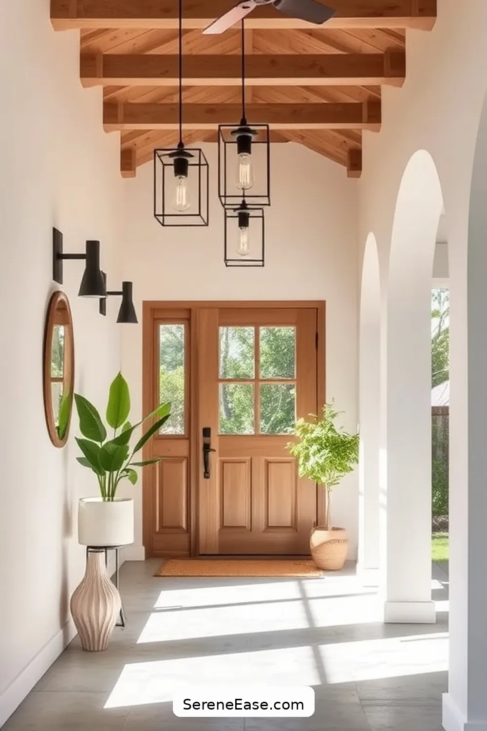 How to Style Your Entryway With Pastels and Modern Farmhouse Style? 9 Playing With Lighting Options for How to Style Your Entryway With Pastels and Modern Farmhouse Style?