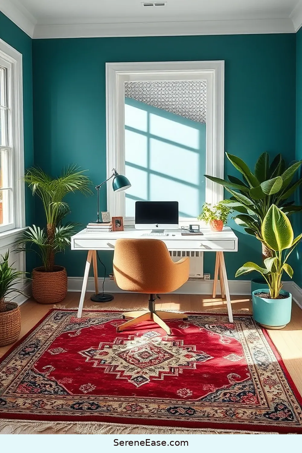 How to Style Your Home Office With Jewel Tones and Bohemian Flair 13 Maintaining a Clutter-Free Environment for How to Style Your Home Office With Jewel Tones and Bohemian Flair