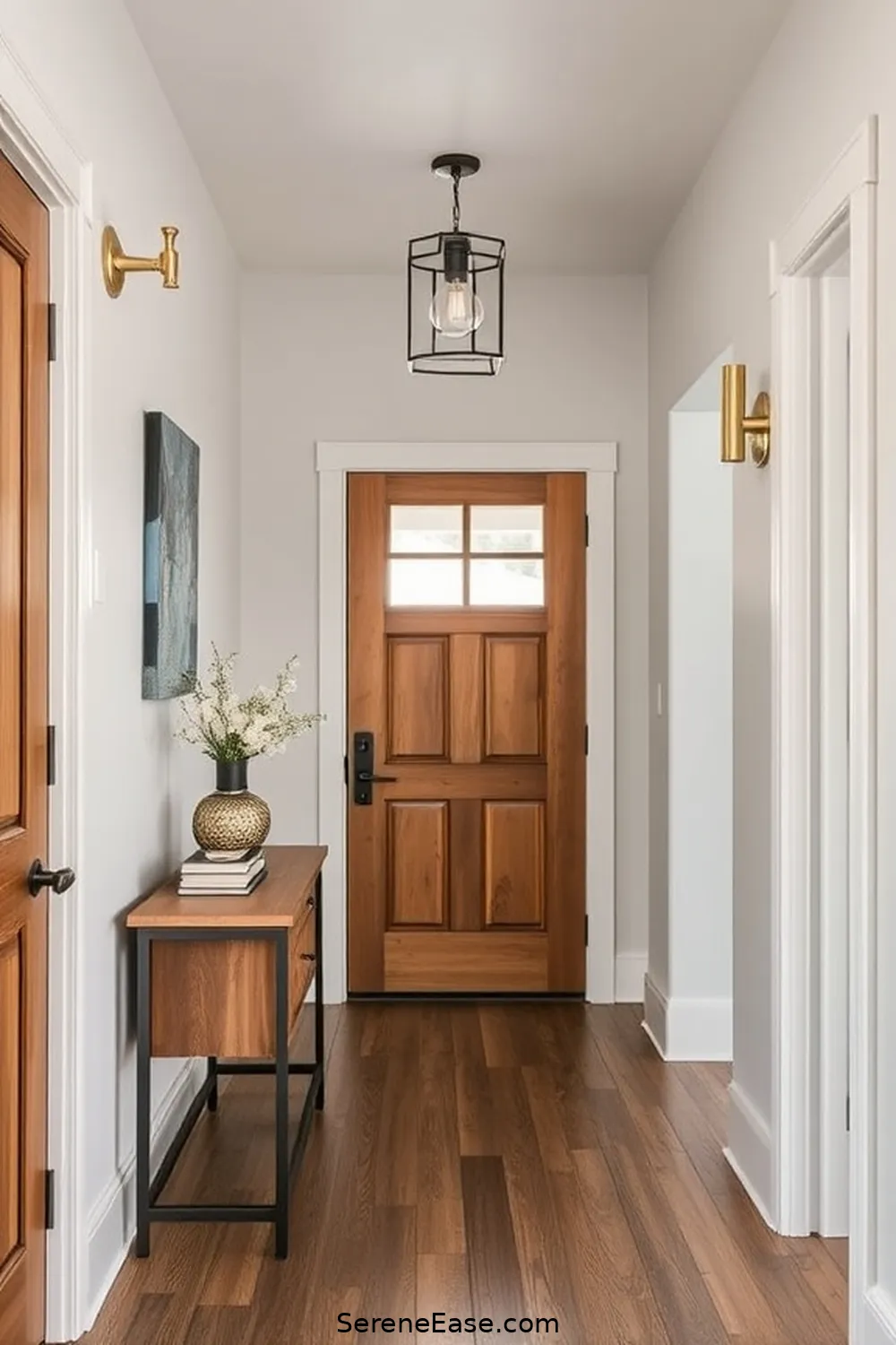 How to Style Your Modern Farmhouse Entryway With Metallic Accents 2 Choosing the Right Metallic Finish for How to Style Your Modern Farmhouse Entryway With Metallic Accents