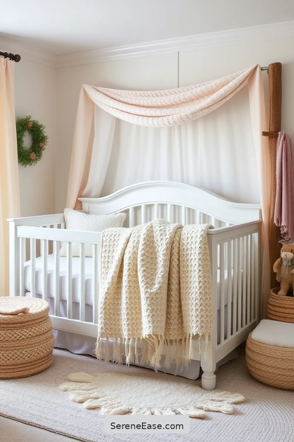 How to Style a Pastel Nursery With Modern Farmhouse Charm 4 Soft Textiles and Cozy Bedding for How to Style a Pastel Nursery With Modern Farmhouse Charm