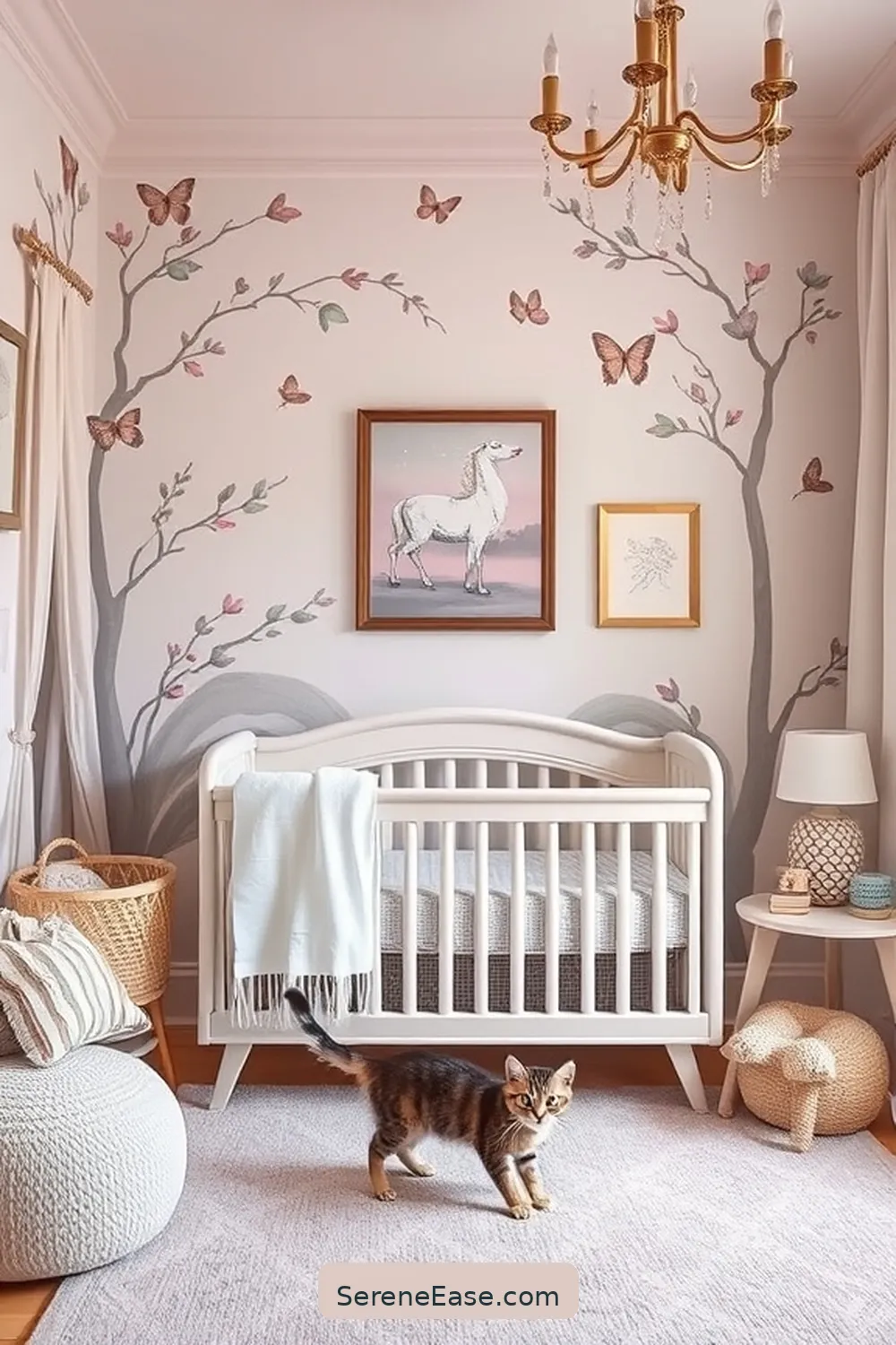 How to Style a Pastel Nursery With Modern Farmhouse Charm 5 Wall Decor: Art and Murals for How to Style a Pastel Nursery With Modern Farmhouse Charm