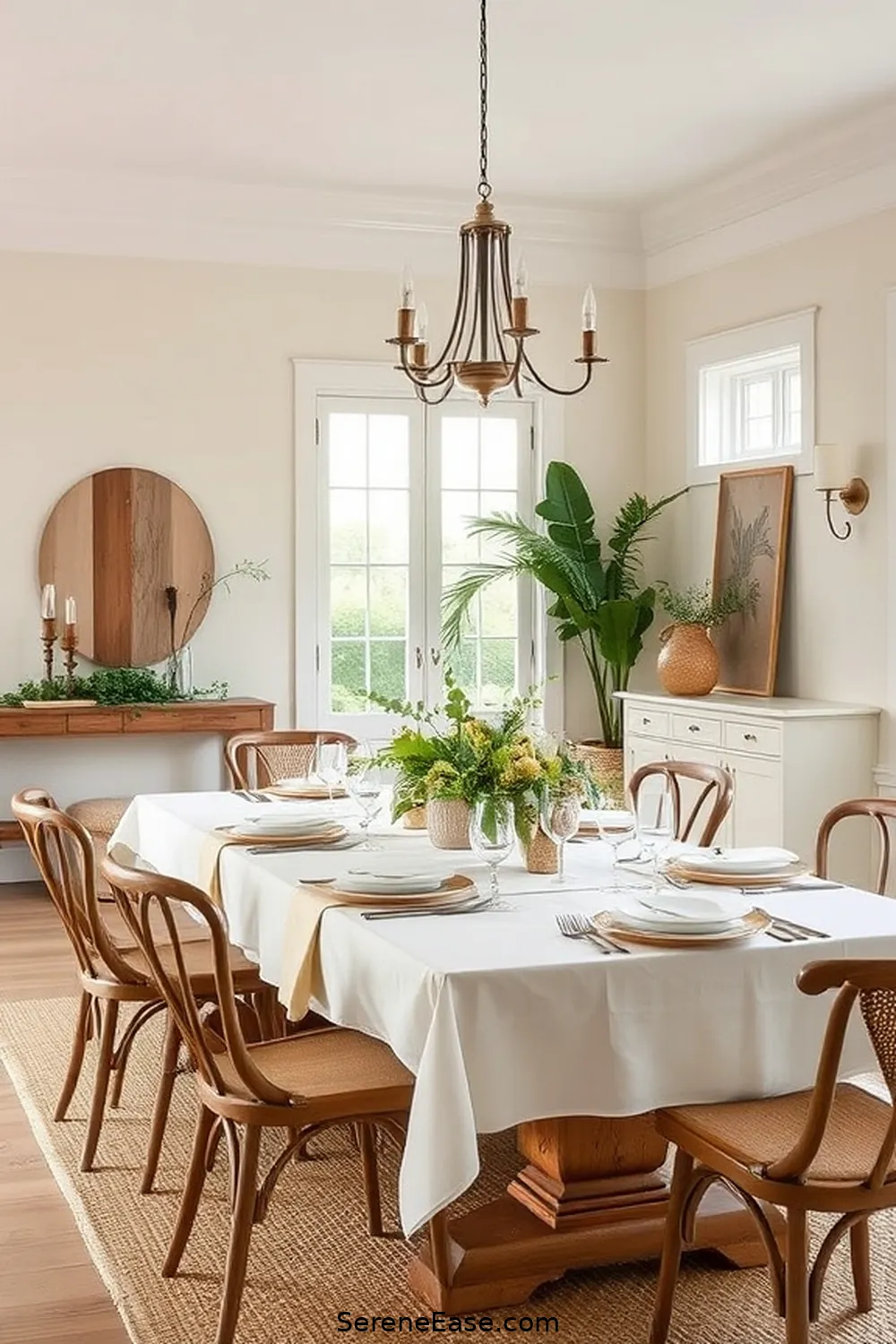 Choosing the Right Color Palette for How to Transform Your Dining Room With Neutral Tones in Modern Farmhouse Style