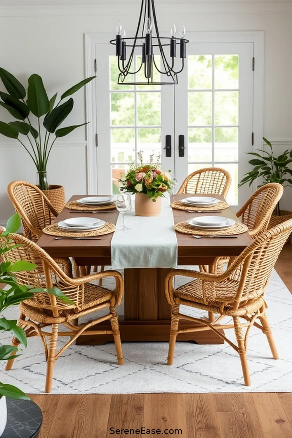 Incorporating Natural Textures for How to Transform Your Dining Room With Neutral Tones in Modern Farmhouse Style