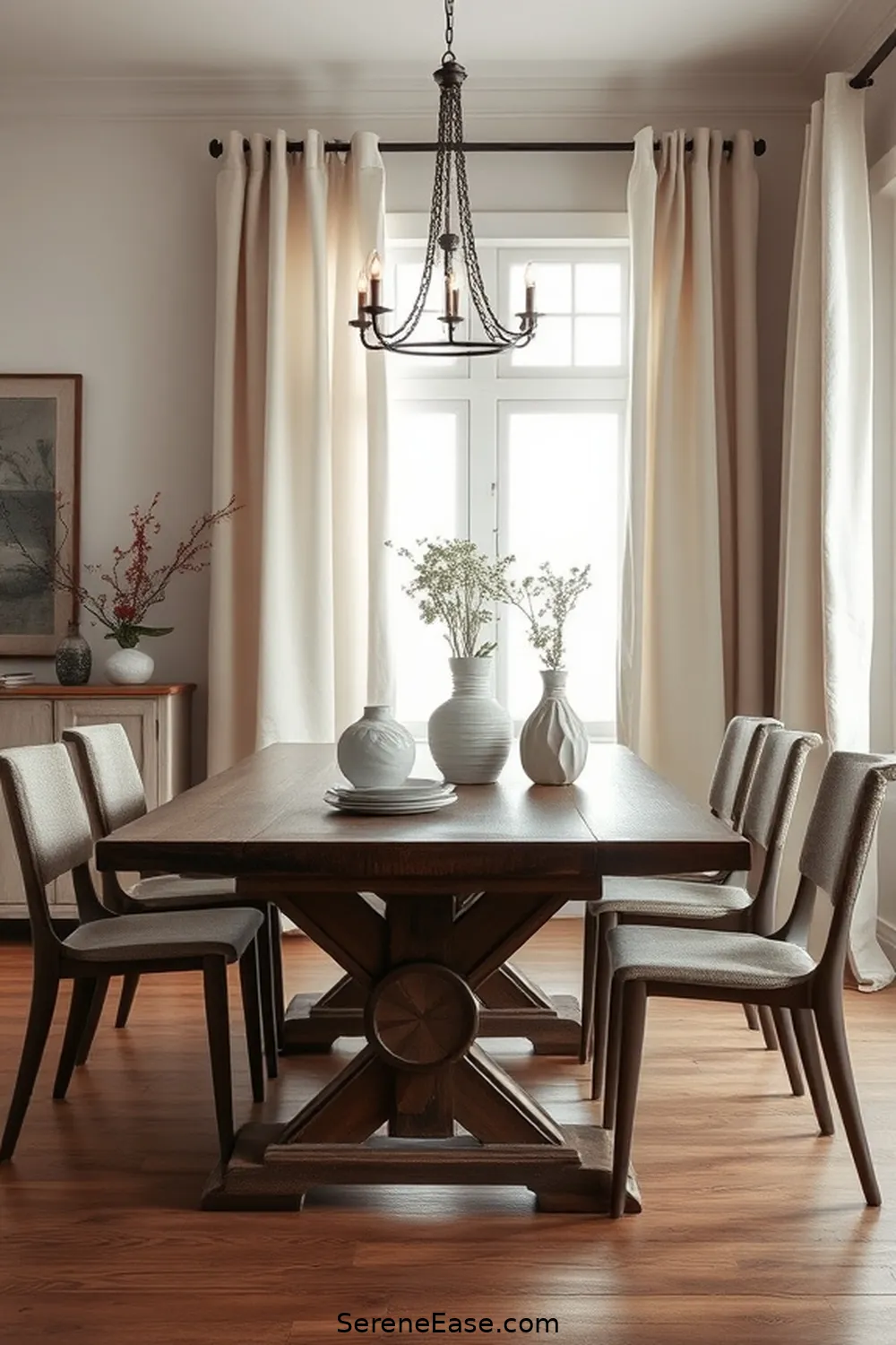 Personalizing With Subtle Decor Accents for How to Transform Your Dining Room With Neutral Tones in Modern Farmhouse Style