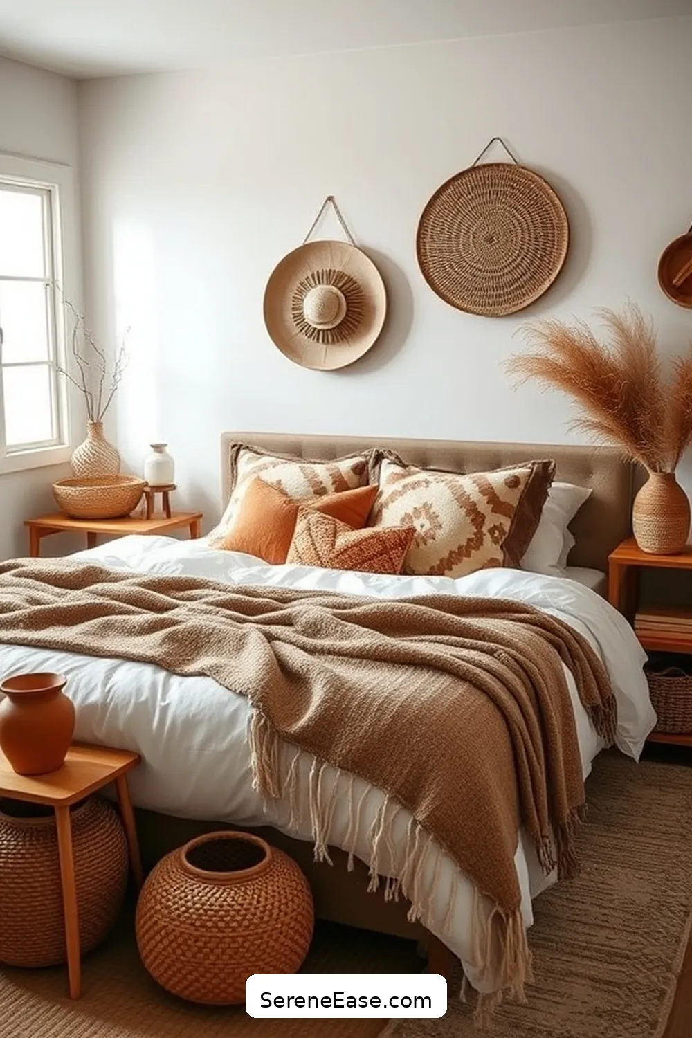 How to Use Earth Tones in Your Bohemian Style Bedroom 6 Accessorizing With Earthy Accents for How to Use Earth Tones in Your Bohemian Style Bedroom